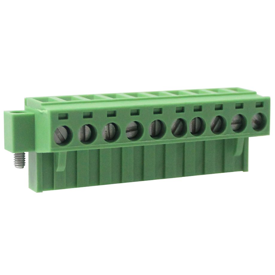 Steckbare Anschlussklemme 5 mm | Buchse | Rising-Clamp