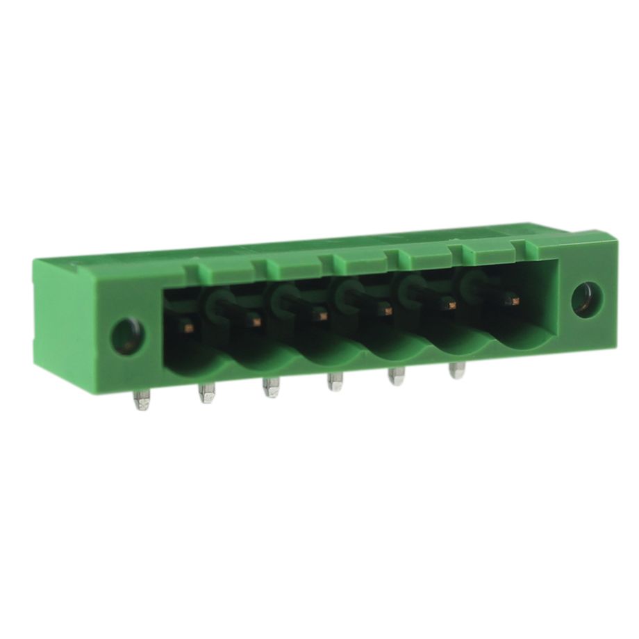 Steckbare Anschlussklemme 5,08 mm | Stecker | horizontal | geschlossene Seiten