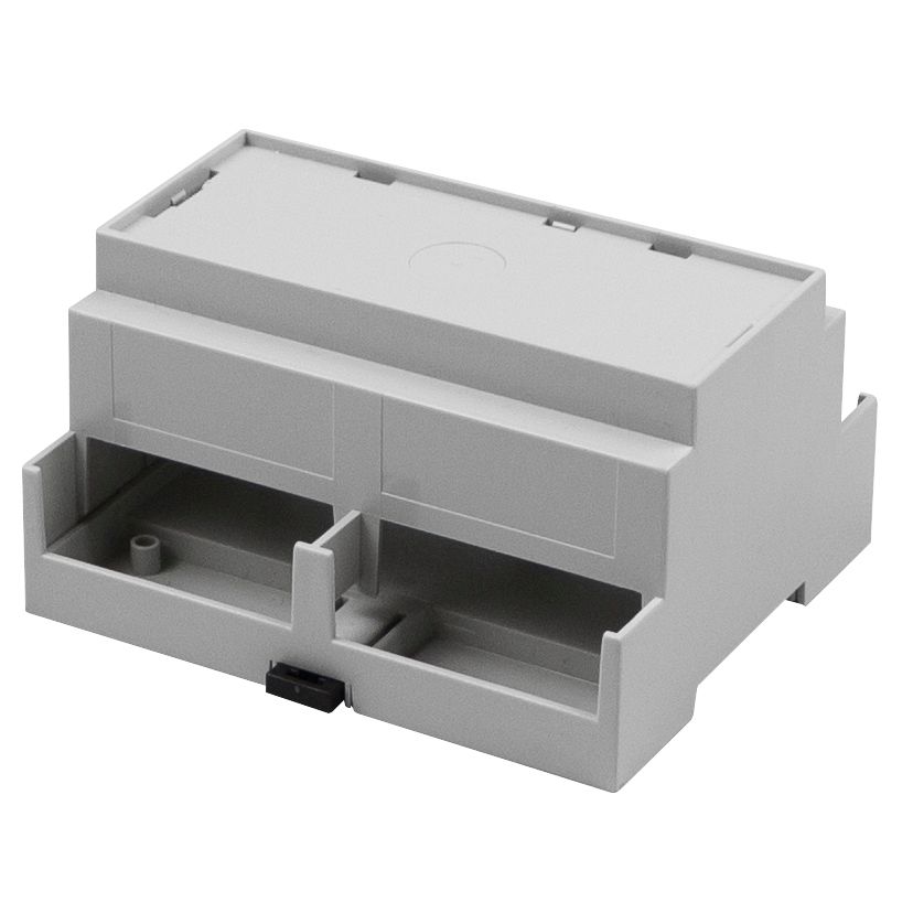 Hutschienengehäuse | modular | Polycarbonat V0 | mit Zwischenboden | Serie CNMB-ST