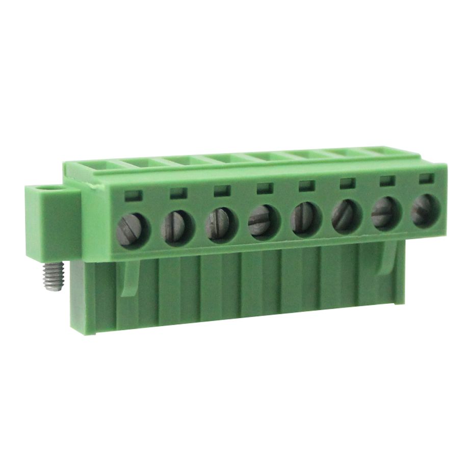 Steckbare Anschlussklemme 5 mm | Buchse | Rising-Clamp