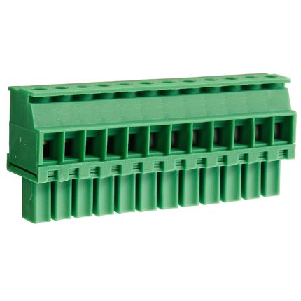 Steckbare Anschlussklemme 3,5 mm | Buchse | vertikal reversed | Rising-Clamp