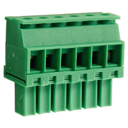 Steckbare Anschlussklemme 3,5 mm | Buchse | vertikal reversed | Rising-Clamp