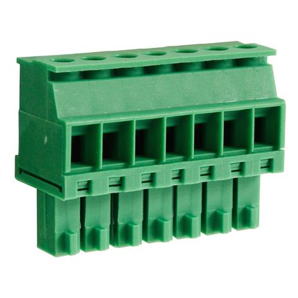 Steckbare Anschlussklemme 3,5 mm | Buchse | vertikal standard | Rising-Clamp
