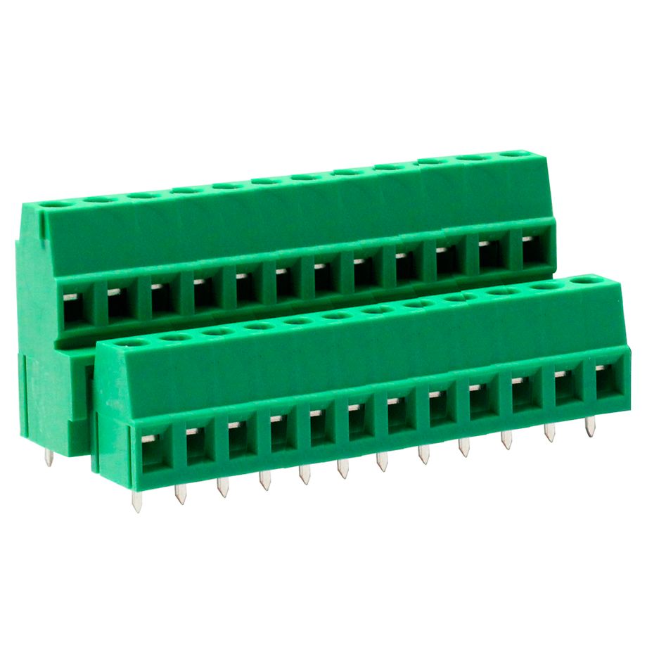 Doppelstock-Anschlussklemme 5,08 mm | Rising-Clamp