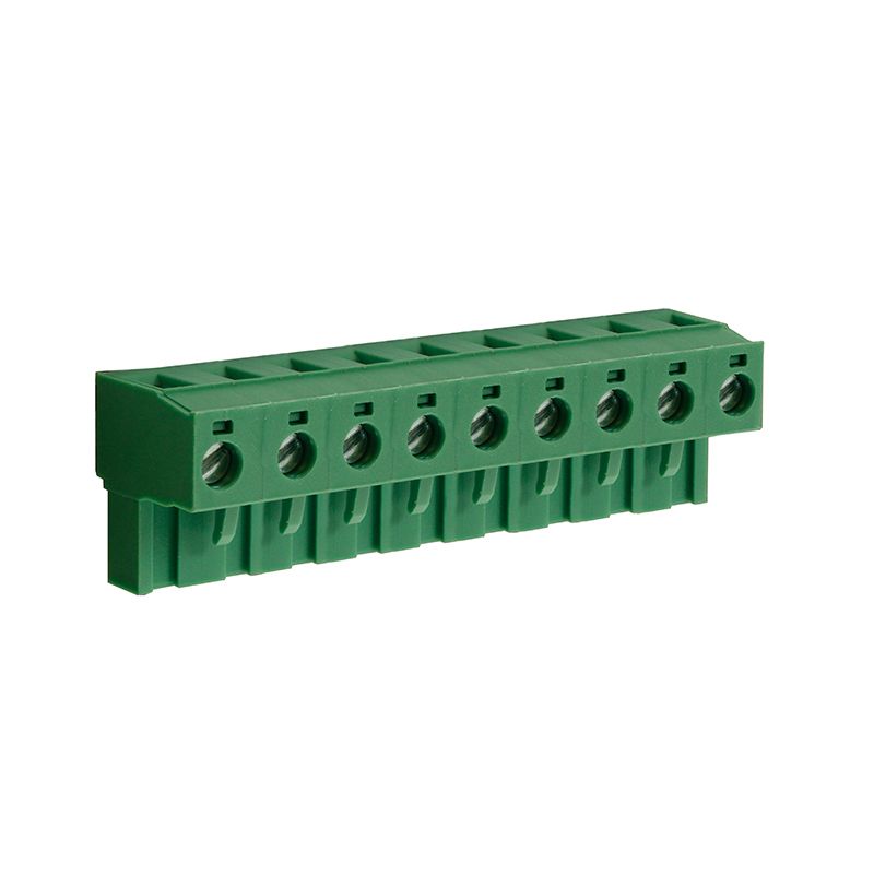 Steckbare Anschlussklemme 7,62 mm | Buchse | Rising-Clamp