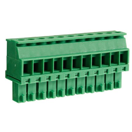 Steckbare Anschlussklemme 3,5 mm | Buchse | vertikal standard | Rising-Clamp