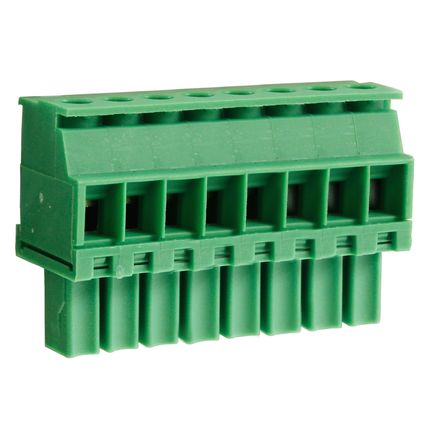Steckbare Anschlussklemme 3,5 mm | Buchse | vertikal reversed | Rising-Clamp