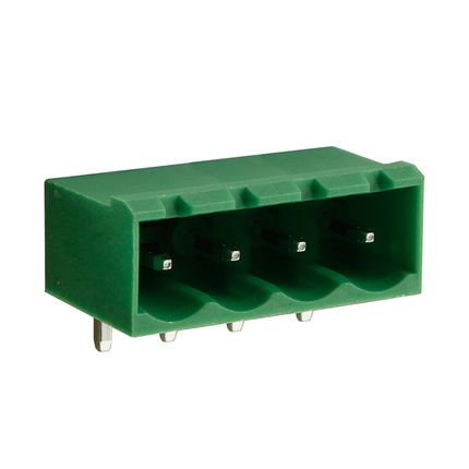 Steckbare Anschlussklemme 5,08 mm | Stecker | horizontal | geschlossene Seiten