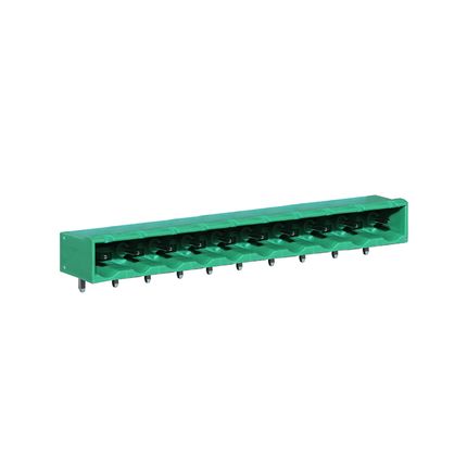 Steckbare Anschlussklemme 7,62 mm | Stecker | horizontal | geschlossene Seiten
