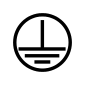 Symbol für Erdung/Schutzklasse I
